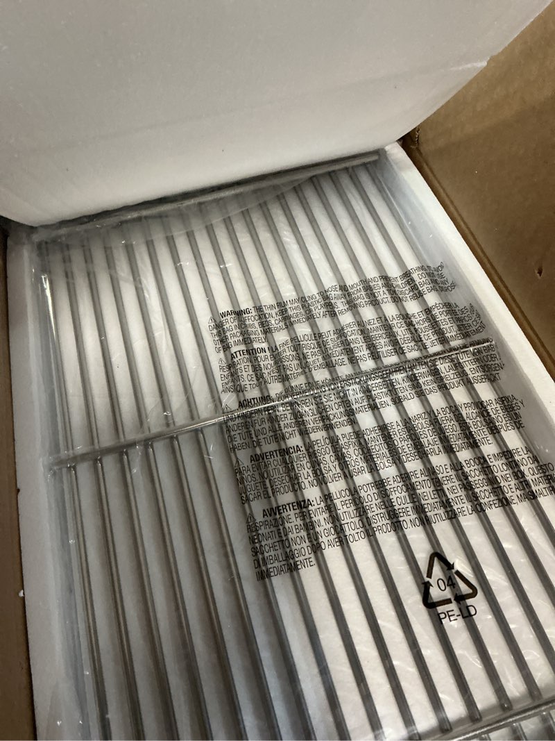 Condition photo showing New/Like New for grill parts for weber genesis 300 series, 19.5" grill grates for weber genesis e-310, e-320, e-330, 304 stainless steel replacement parts for weber genesis 7528 7524 19.5"×12.9"