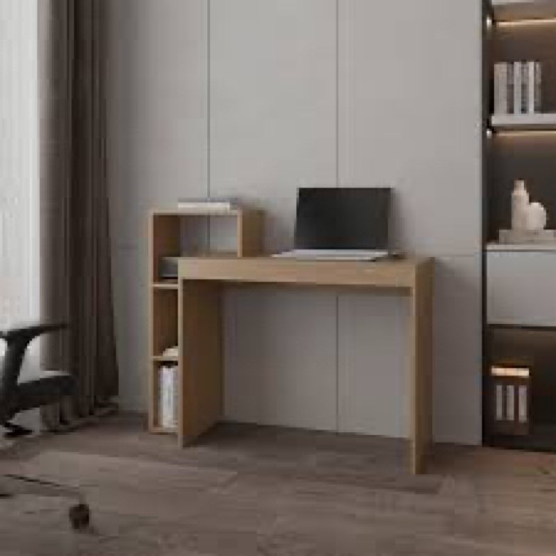 Salomé Computer Desk with Open Storage