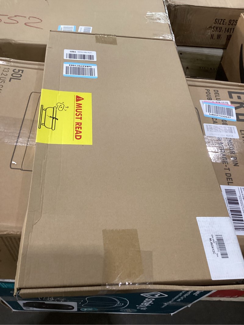 Condition photo showing As Is for Serene Valley Sink Bottom Grid 24-1/8" x 12-5/8", Centered Drain with Corner Radius 1-1/2", Sink Protector NLW2412C