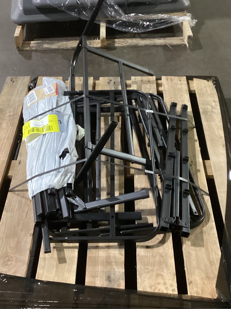 Condition photo showing Good Condition for Zinus Rumi 14in Queen Metal Bed Frame, Quick Assembly SmartBase® Mattress Foundation, Heavy Duty Sturdy Steel with No Box Spring Needed, Eco-Friendly Packaging, Black Black Queen Basic Assembly