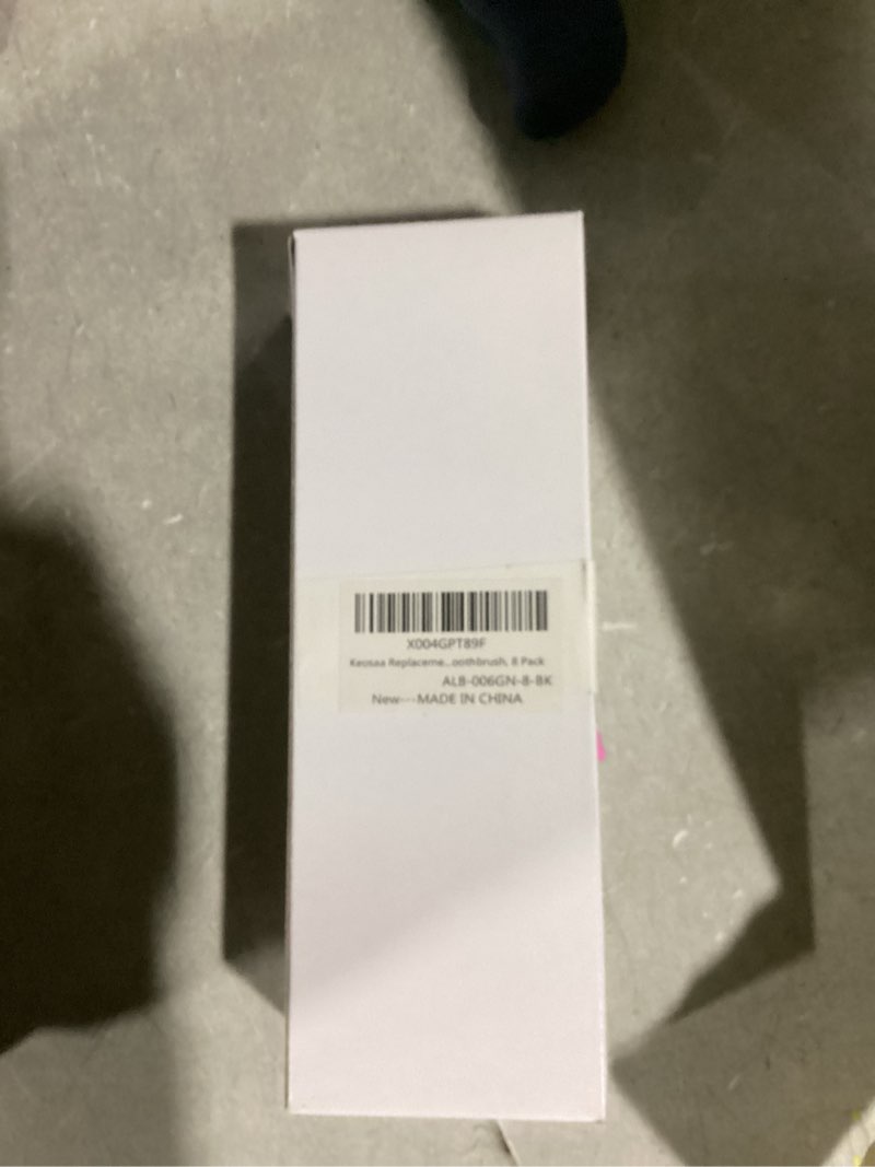 Condition photo showing New/Like New for Replacement Toothbrush Heads for Philips Sonicare Electric Toothbrush Black, 2-in-1 Tongue Cleaner, 8 Pack, Mint Green, Suitable for Philips Sonicare Heads, C2, C1, C3, W1, W2, W3, G1, G2, G3 Green & Black 1 Count (Pack of 8)