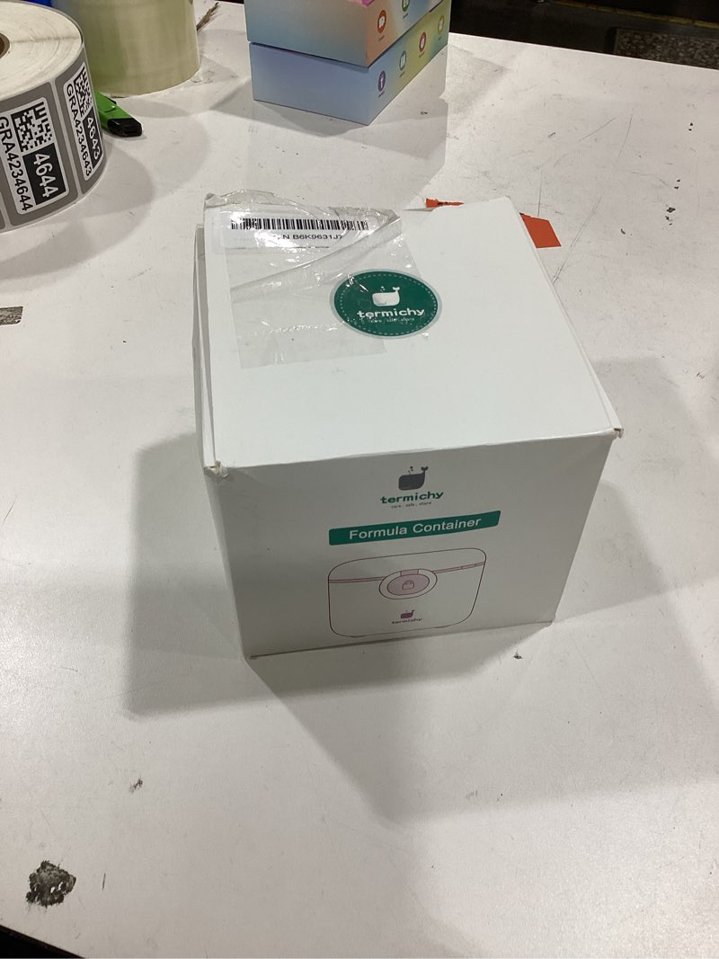 Condition photo showing As Is for termichy milk-powder formula dispenser container: 14p baby formula storage container for travel - portable formula holder 400g