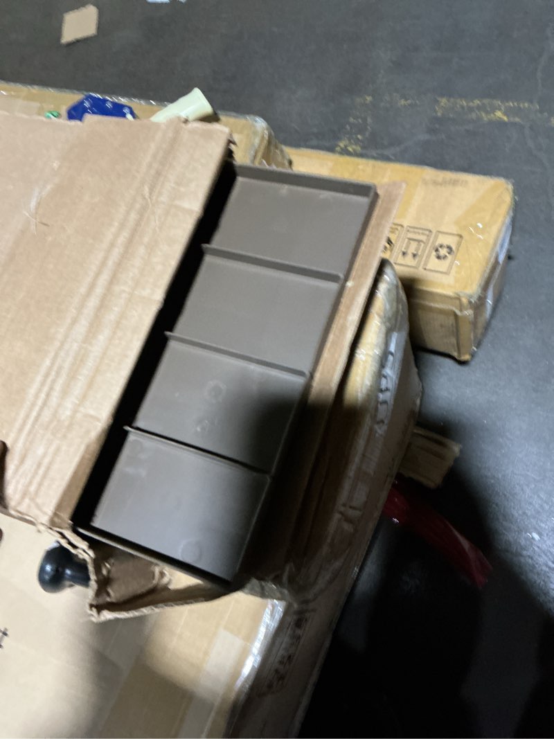 Condition photo showing Good Condition for 14 in. w x 71 in. h builders edge, standard four board joined (3 batten), board-n-batten shutters, includes matching installation spikes (per pair), 385 - french roast 71-in. h 385 - french roast