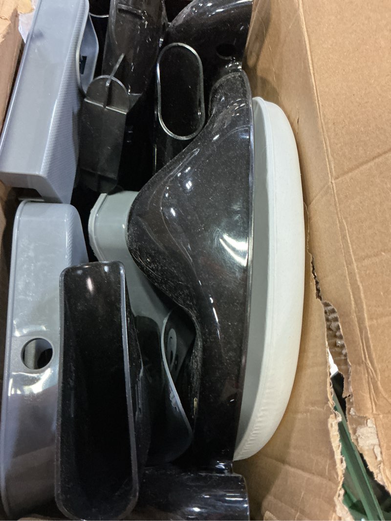 Condition photo showing As Is for Potty Training Seat ?SKYROKU Potty Training Toilet with Step Stool Ladder, for Kids Boys Girls Toddlers - Comfortable Safe Potty Seat with Anti-Slip Pads Ladder (8898 Black) 8899-Black