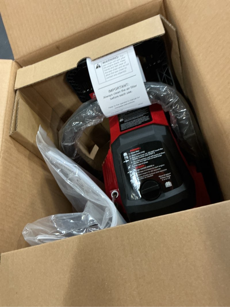 Condition photo showing As Is for craftsman s1600 42-cc 2-cycle 16-in gas chainsaw