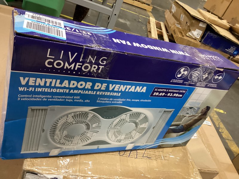 Condition photo showing Good Condition for twin window fan