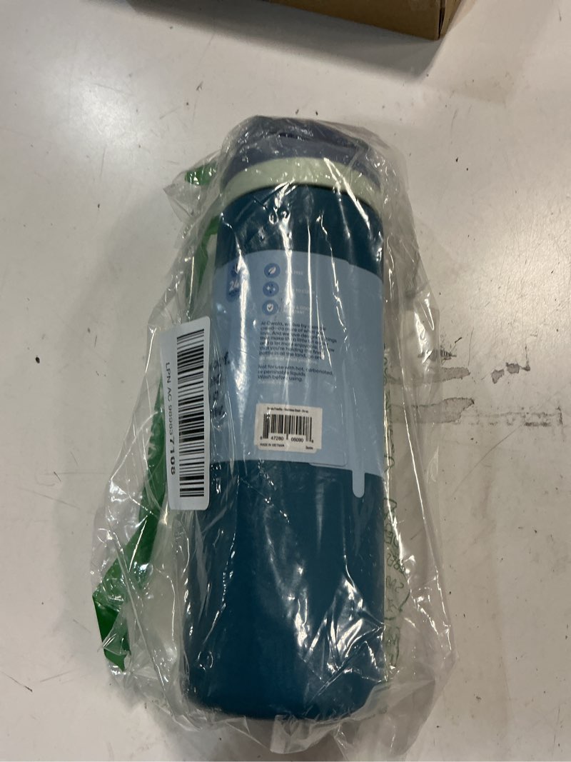 Condition photo showing Good Condition for owala freesip insulated stainless steel water bottle with straw, bpa-free sports water bottle, great for travel, 24 oz, denim denim 24 ounces
