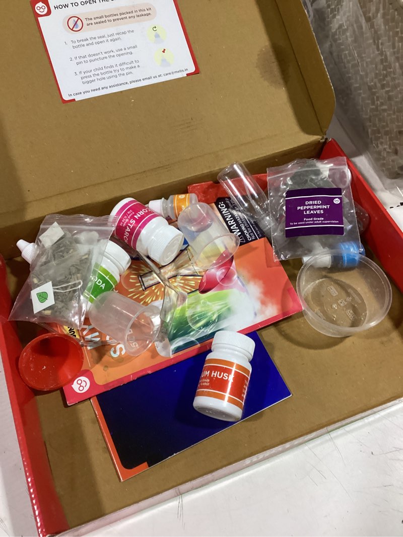 Condition photo showing Good Condition for Doctor Jupiter My First Science Kit for Kids Ages 4-5-6-7-8 | Christmas, Birthday Gift Ideas for 4+ Year Old Boys & Girls | Toy Stem Kit with 100+ Experiments | Learning & Educational Projects My First Science Kit: 4+