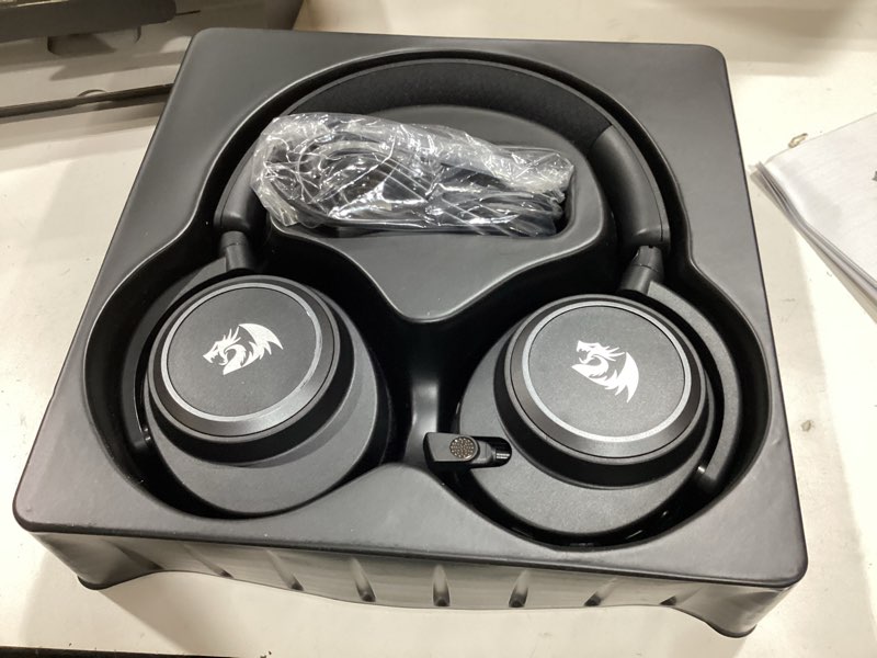 Condition photo showing Good Condition for redragon h891 wireless gaming headset, tri-mode (2.4g/bt/wired), 65h battery, 50mm drivers & 7.1 surround sound, noise-cancelling retractable mic, compatible with pc, ps5, ns, mac, mobile