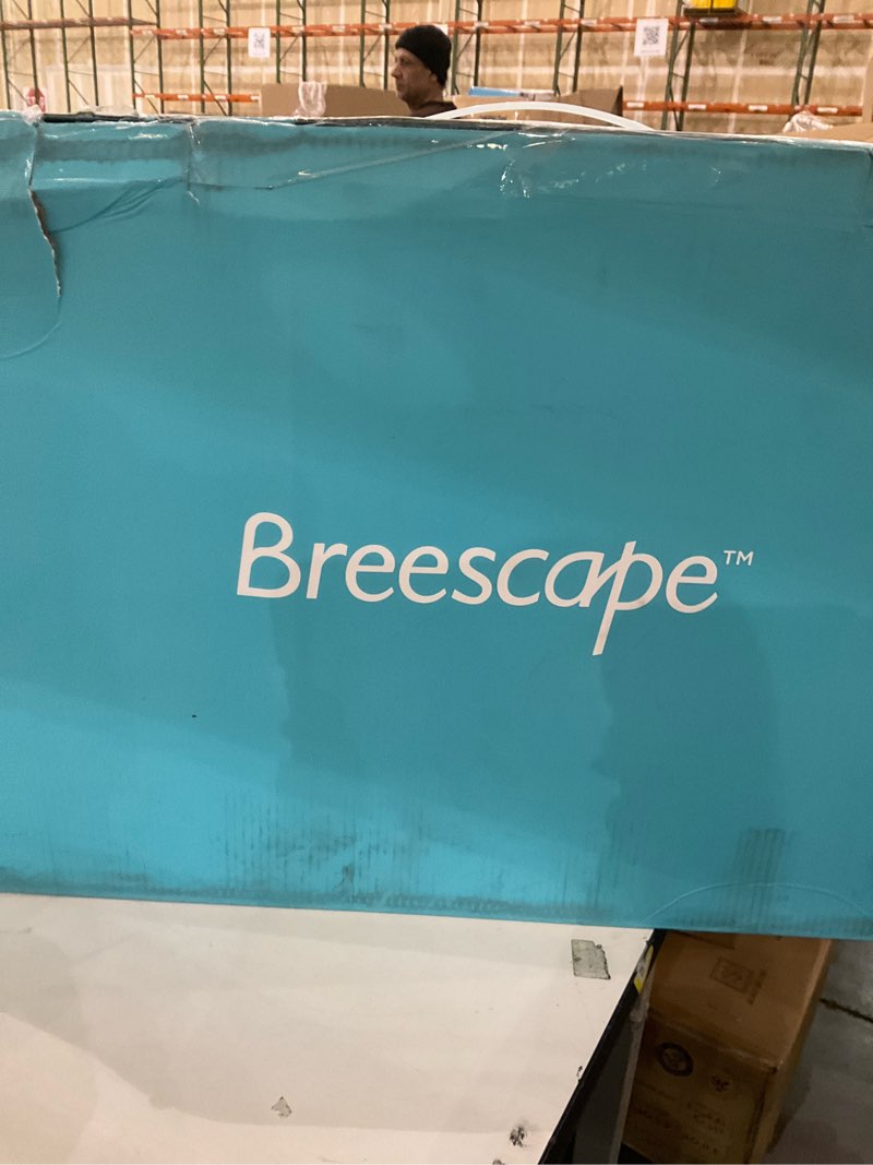 Condition photo showing New/Like New for Breescape Cooling Pillow for Hot Sleepers - Ultra Breathable AiryWeave 3D Core Firm Bed Pillow, Neck Support Pillow for Side & Back Sleepers, with BlendTek™ Cooling Pillow Cases, Misty Gray