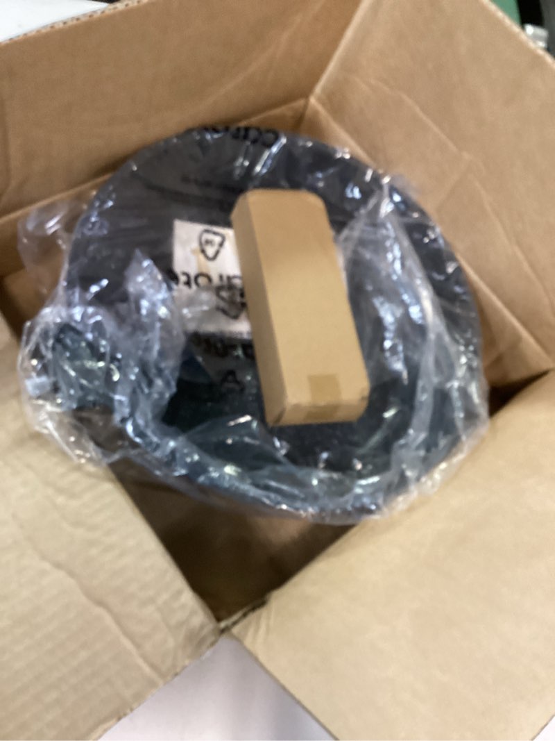 Condition photo showing New/Like New for CAROTE Non Stick Frying Pan Skillet, Omelet Pan, Healthy Non Toxic Granite Chef Pan, Induction Compatible Egg Frying Pan with Heat-Resistant Handle, PFOA-Free,Black, 12" Black 12"