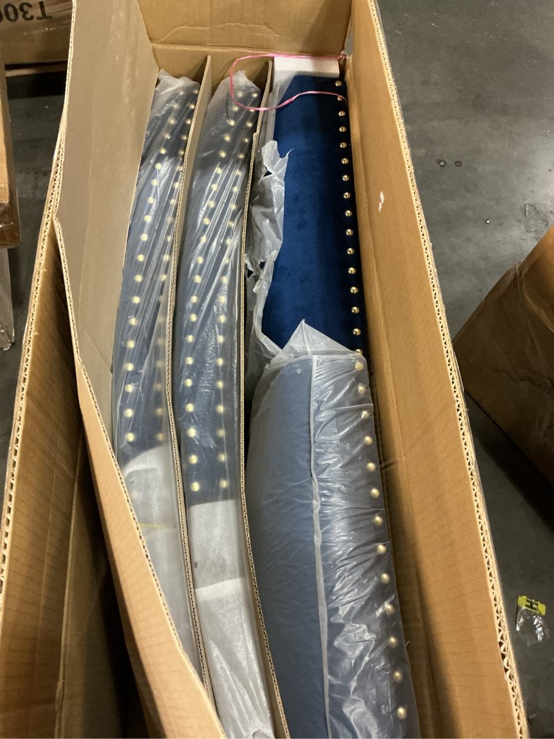 Condition photo showing Good Condition for modway parcel performance velvet dining side chairs - set of 2, navy