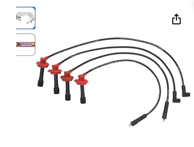 Datsun 240Z/260Z Spark Plug Wire Set (Black)