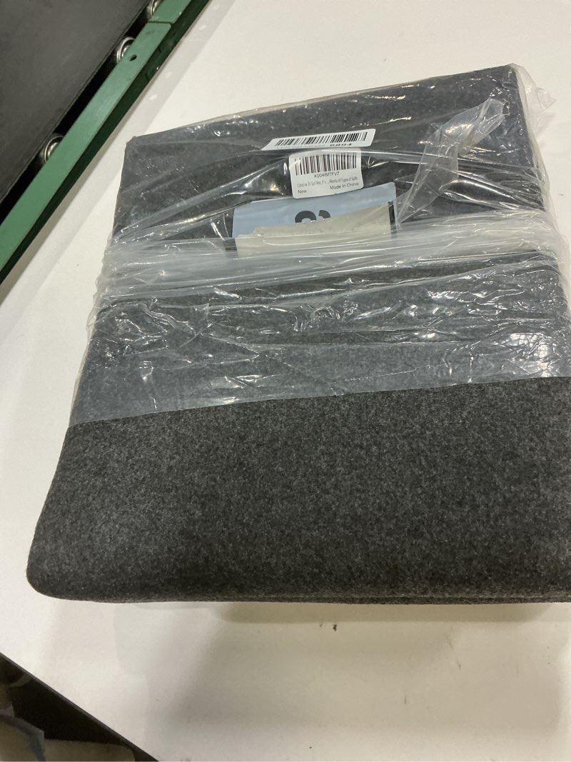 Condition photo showing New/Like New for Oil Spill Mat - 96" x 60" Absorbent Oil Garage Floor Mat for Under Car - Protect Driveway from Drips, Spills, Stains, Reusable & Durable Garage Floor Protection Mat with Waterproof Backing Charcoal 5' x 8'
