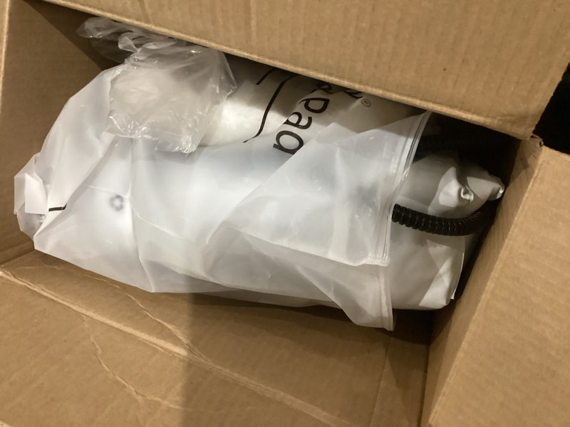 Condition photo showing As Is for Rest-Eazzzy Heated Cat Bed with Removable Cover, 5 Level Timer & Temperature, Indoor Warming Mat for Cats & Dogs (Heat Pad, Pure-Grey, L) Large-1 Pack Grey