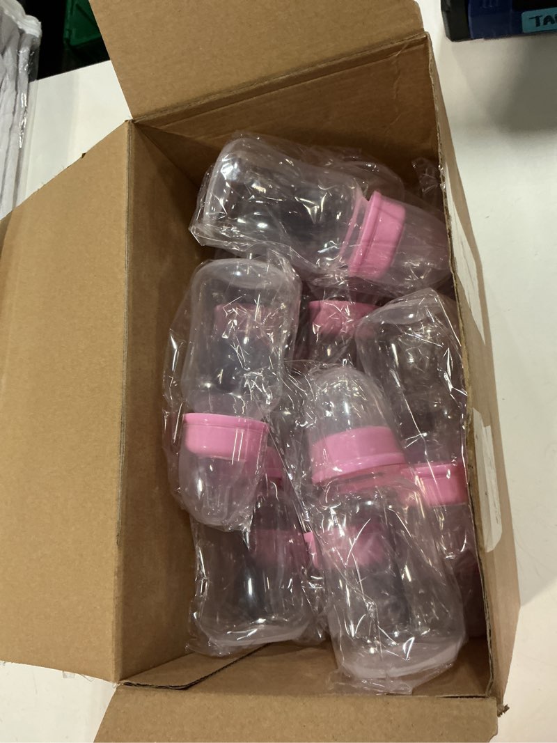 Condition photo showing New/Like New for silifine 30 pcs baby shower favors party bottle chug game mini bottles gift sets for gender reveal birthday party supplies gift (pink) pink 30