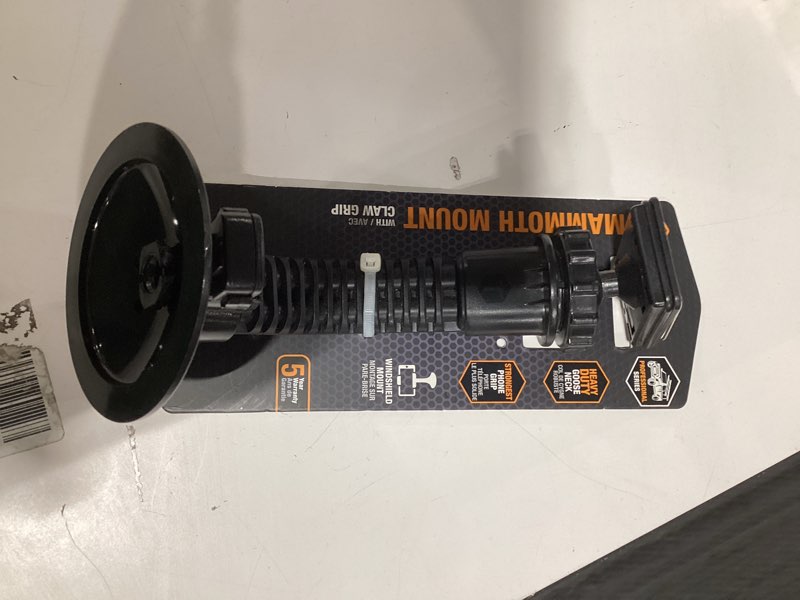 Condition photo showing New/Like New for toughtested mammoth black adjustable cell phone car mount (universal)