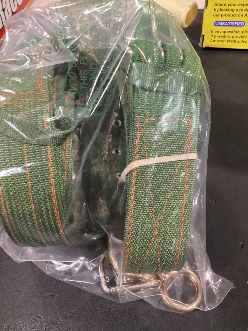 Condition photo showing Good Condition for 59 inch adjustable 4-layer nylon thickened cow collar with 2-rows metal buckle and traction chain for dogs, cow, sheep, horse, goat, camel