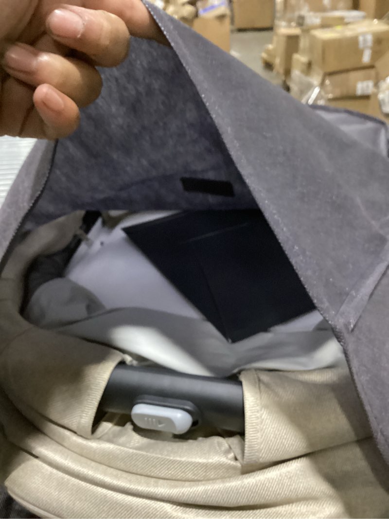 Condition photo showing Good Condition for uppababy bassinet v3 - compatible with vista, cruz, ridge strollers - overnight sleep solution - mattress, sheet and bug shield included - declan (oat mélange/silver frame)