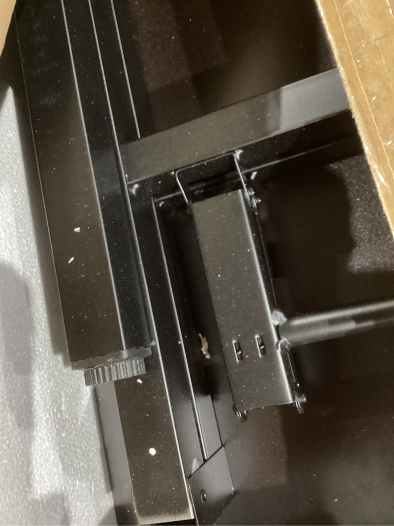 Condition photo showing New/Like New for Need 31.5 Inch Folding Computer Desk for Small Spaces, Black Study Foldable Writing Table for Home Office, Bedroom, Dorm Room & Student, No Assembly 31.5 inches Black