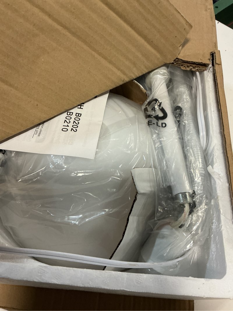 Condition photo showing New/Like New for torchiere floor lamps for living room, standing lamp, 71" tall pole lamps with adjustable reading light, 3-way rotary switch, plastic shade, bright torch corner lamp for bedroom, white(e26, no bulb)