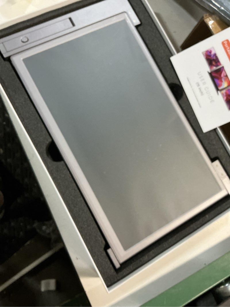 Condition photo showing New/Like New for lalovin 15" laptop screen extender, 1080p fhd ips triple portable monitor for 15"-17.3" laptop, plug & play monitor extender with usb-c/hdmi port for mac/windows/chrome/android, gray 15 inches
