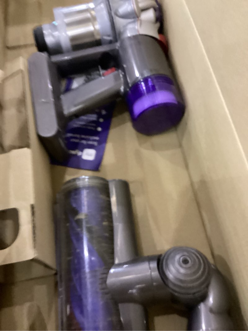 Condition photo showing As Is for Dyson V8 Plus Cordless Vacuum, Cleans Hard Floors and Carpets, Detangles, Converts to Handheld, 115AW, 2 Power Modes, Up to 40 Minutes¹