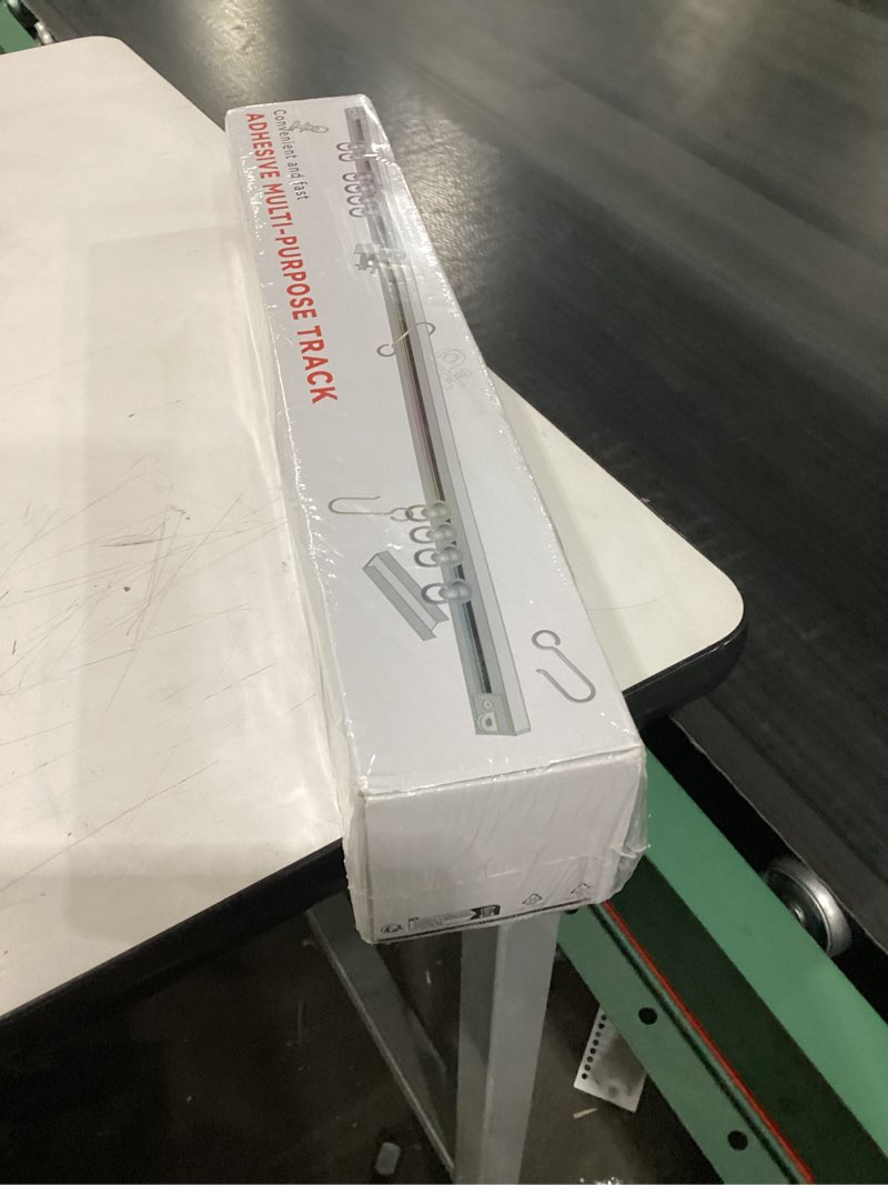 Condition photo showing New/Like New for ajazz self adhesive ceiling curtain track ceiling mount (24.5ft,7.47m, white) rieles para cortinas corredizas de techo, for smooth wall- no screws adhesive curtain rod 7.47 meters, 24.5 ft white