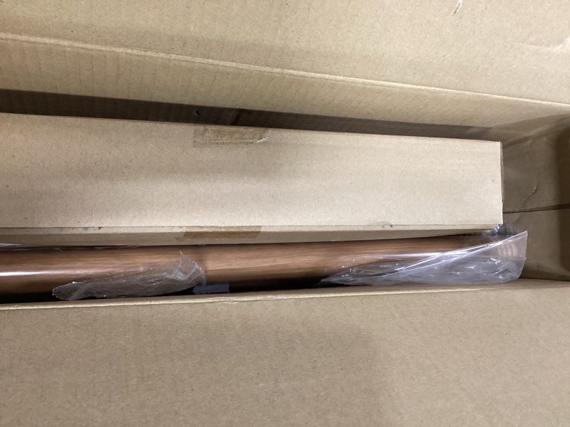 Condition photo showing Good Condition for HTZON 2 Pack Wood Curtain Rods 48 to 84 Inch,1 Inch Adjustable Curtain Rod,Netted Texture Window Curtains Rods,Farmhouse Rustic Heavy Duty Brown Wood Grain Decorative Drapery Poles 36-88" 36-88"(2 PACK) Wood Grain