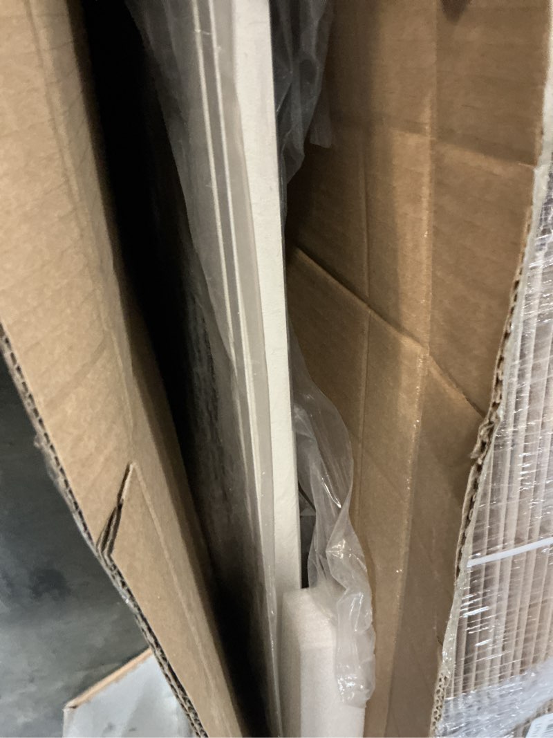 Condition photo showing As Is for vevor metal access panel for drywall ceiling, 24 x 24 inch plumbing access doors with cam latch lock, heavy-duty steel wall hole cover, easy install removable hinged panel for wiring & cables, silver metal 24x24in