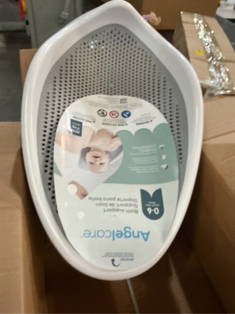 Condition photo showing As Is for angelcare baby bath support (gray) | ideal for babies less than 6 months old bath support grey