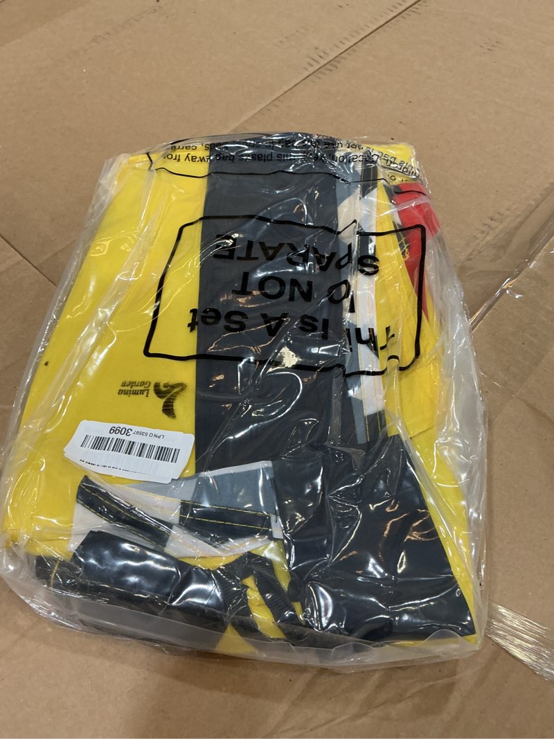 Condition photo showing New/Like New for 2 set flag start and finish line kit 2.5 x 12 ft feather flag racing feather banner for marathon events and promotion