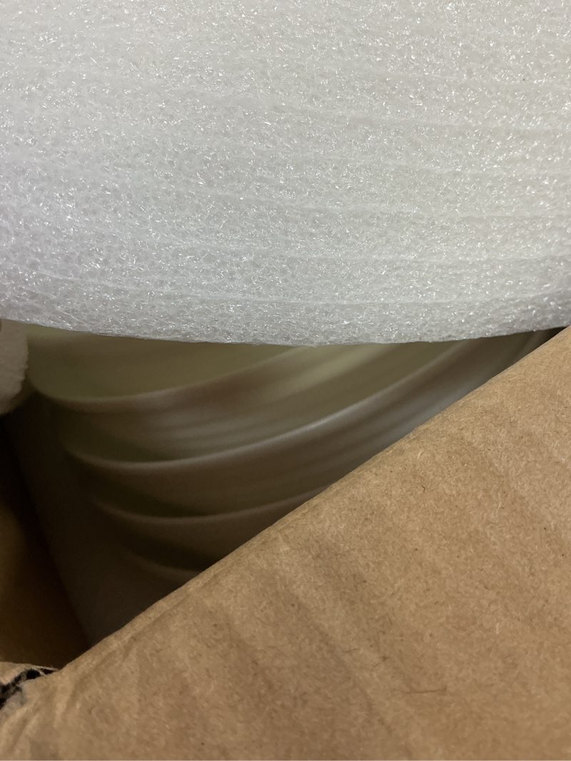 Condition photo showing New/Like New for C CREST 30oz White Glass Bowl Set of 6, Perfect for Soup, Cereal, Ramen, Oatmeal, Fruit, Salad, Rice Bowls, Great for Breakfast, Lunch & Dinner Banded