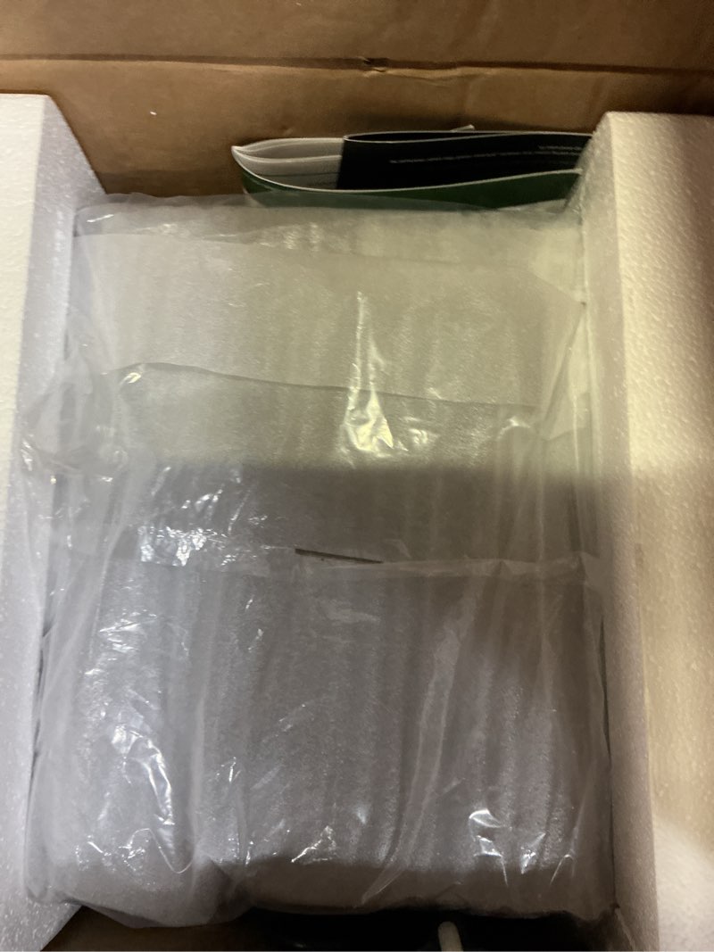Condition photo showing New/Like New for silonn nugget ice maker countertop with app & voice control, self cleaning ice machine with 3l large water tank, 40 lbs/24h soft chewable ice, portable pebble ice maker for home, kitchen and party silver gray