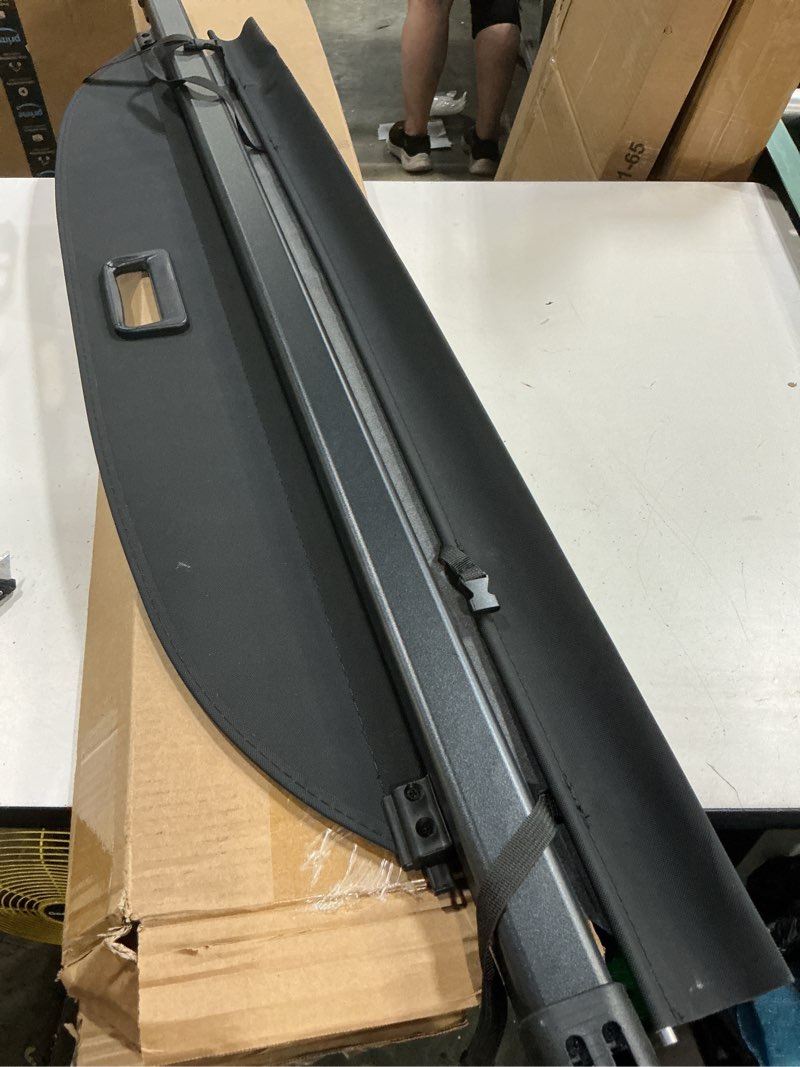 Condition photo showing As Is for powerty cargo cover for 2015-2024 nissan murano 2.5l/3.5l retractable trunk cover for murano accessories security shielding shade cover no gap