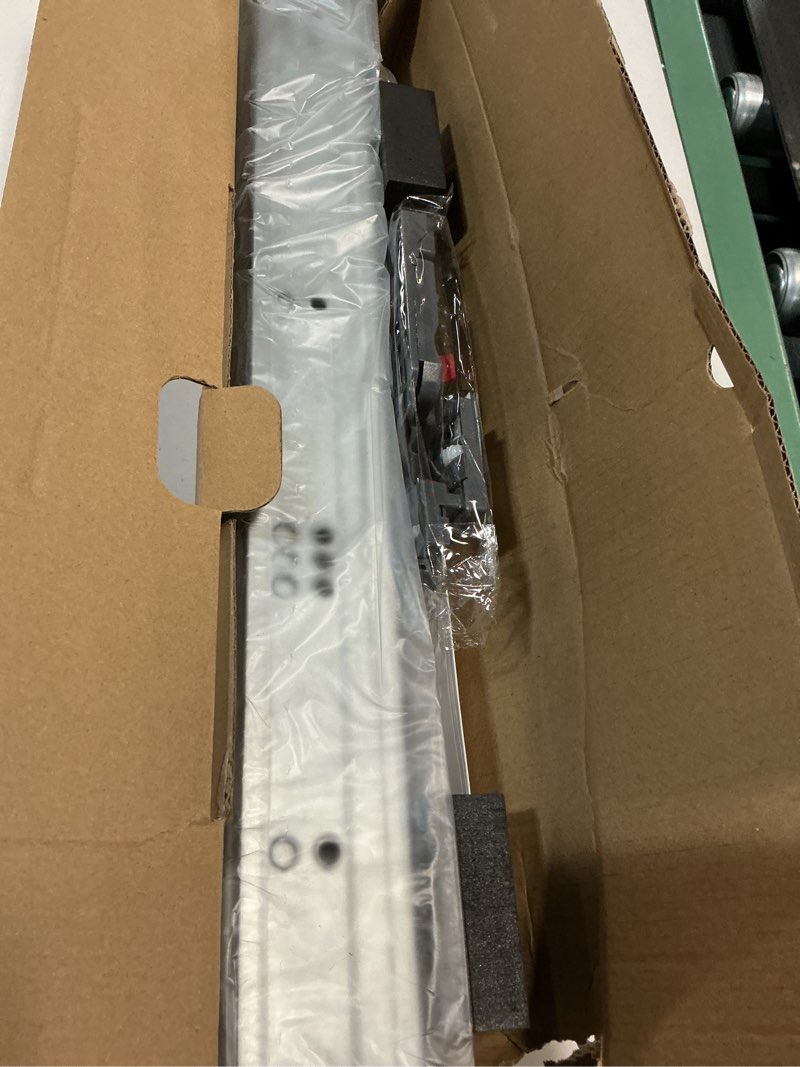 Condition photo showing New/Like New for chibery 12 15 18 21 inch undermount soft close drawer slides, full extension 3d locking device, rear mount brackets, concealed bottom mount rails for face frame cabinet, 100 lb?12 inch, 1 pair? 1 12 inch