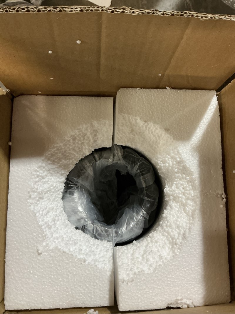 Condition photo showing New/Like New for tall floor vase, 27.5 inches (70cm, 2.3ft) floor vase sturdy, luxury, textured for decorative branches dried flowers, tall vases for rustic living room, home decor, resin black vases