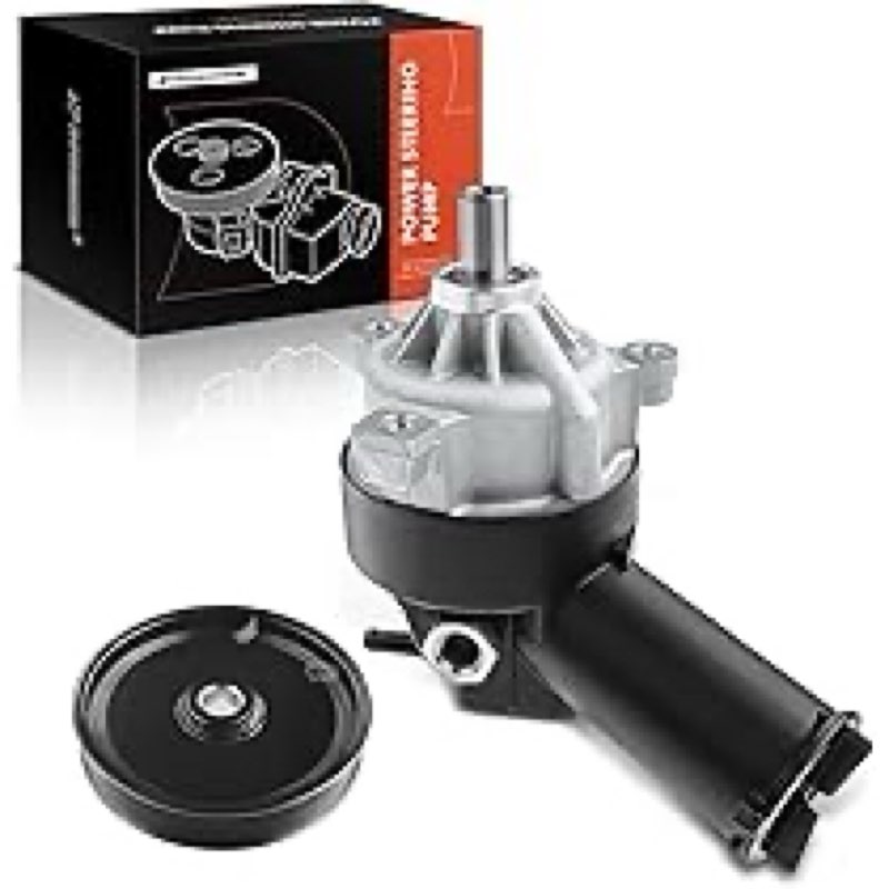power steering pump, with reservoir & pulley, compatible with ford mercury 1990-2006 f-100 ranger ra