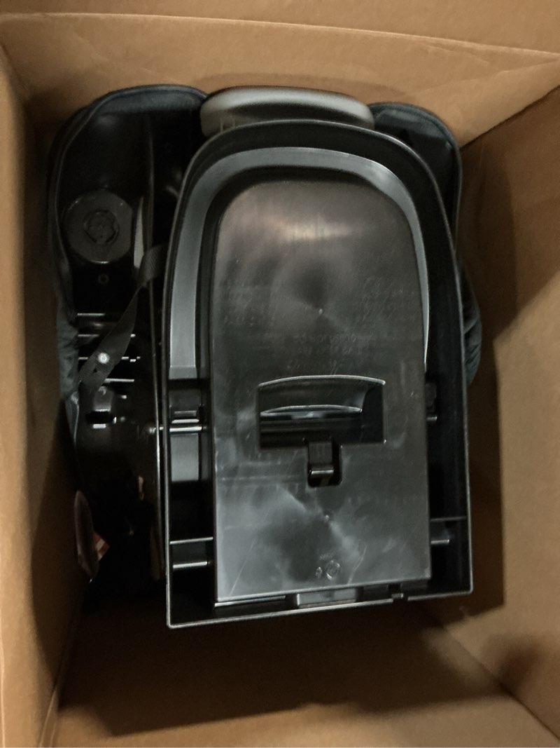Condition photo showing As Is for safety 1st grow and go all-in-one slim convertible car seat, rear facing, 5-40 lbs, forward facing (30–65 lbs), high back booster seat 40-100 pounds, iron frost iron frost original