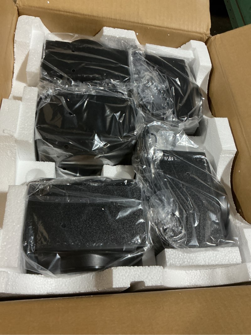 Condition photo showing Good Condition for Bobtot Small Subwoofer Home Theater for TV Surround System 5 Wired Speakers Amplifier 4 inch Woofer Built-in Receiver Support HDMI ARC Optical Bluetooth Input for Projector