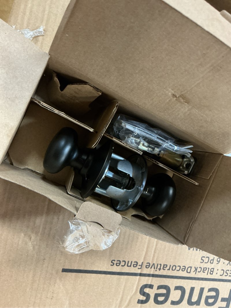 Condition photo showing Good Condition for schlage f10ply716 plymouth passage knob  aged bronze