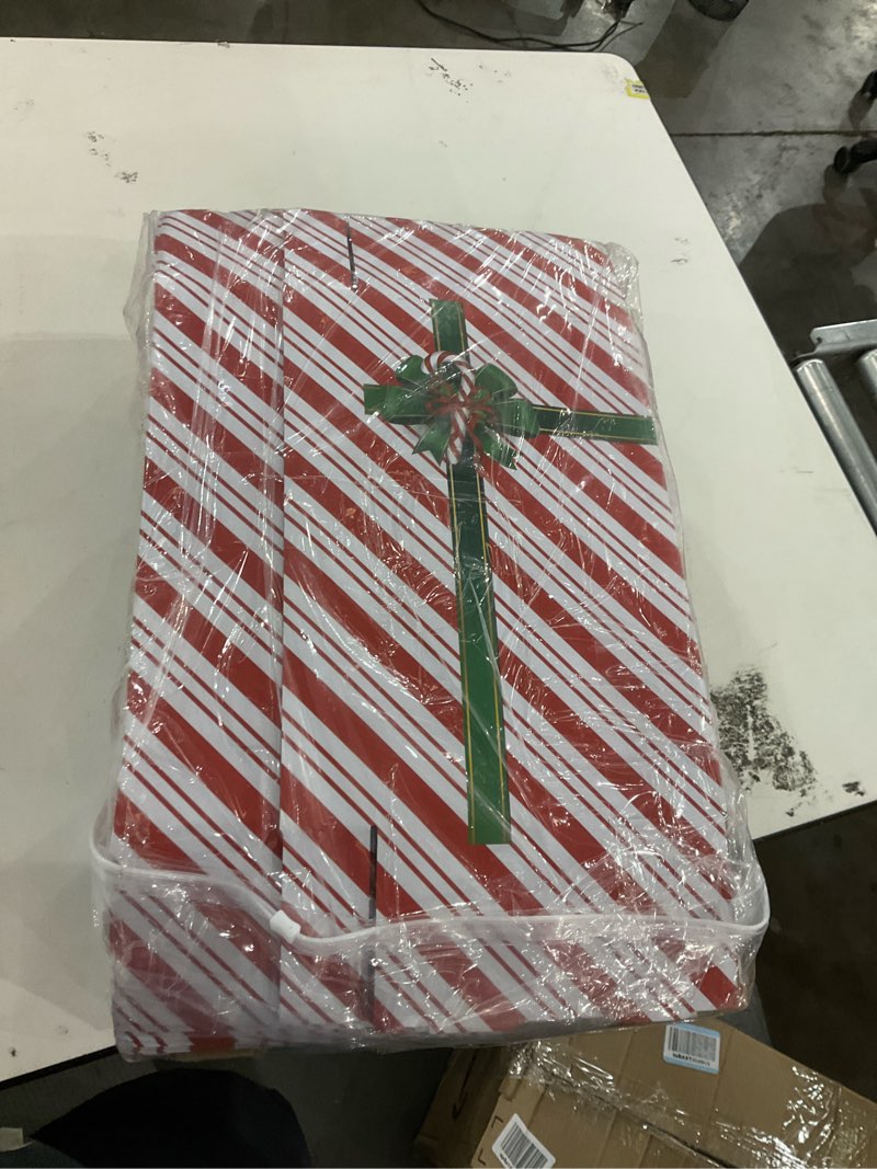 Eersida 24 Pack Large Christmas Gift Boxes with Lids 11.81 x 6.7 x 4.7 Inch Red Green Corrugated Car