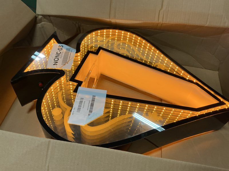 Condition photo showing Good Condition for Ace of Spades LED Champagne Bottle Display Shelf, VIP Bottle Presenter with Sparklers, for Bar/Hotel/Nightclub Parties White