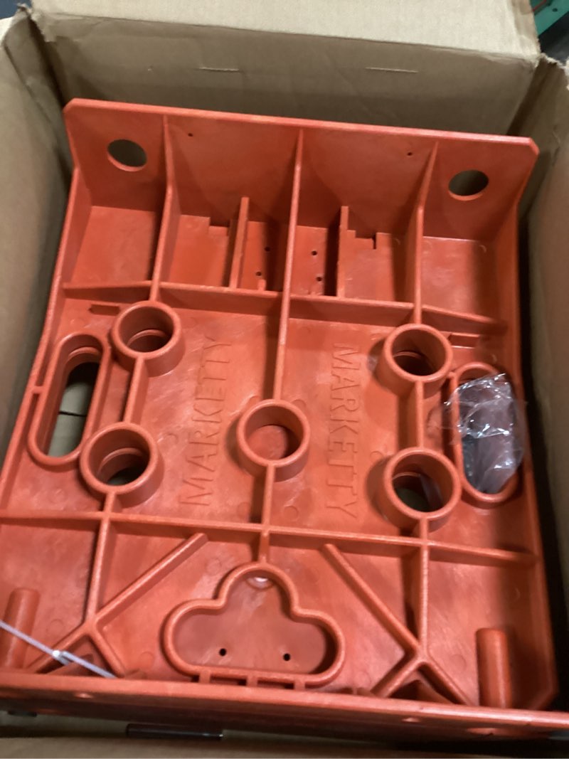 Condition photo showing Good Condition for Multi Purpose Wire Dispenser, Cable/Wire Spool Rack, Wire Spool Caddy, Holds Spools Up to 34" In Diameter, Load Capacity 330 LBS, 1 Pair (Red)