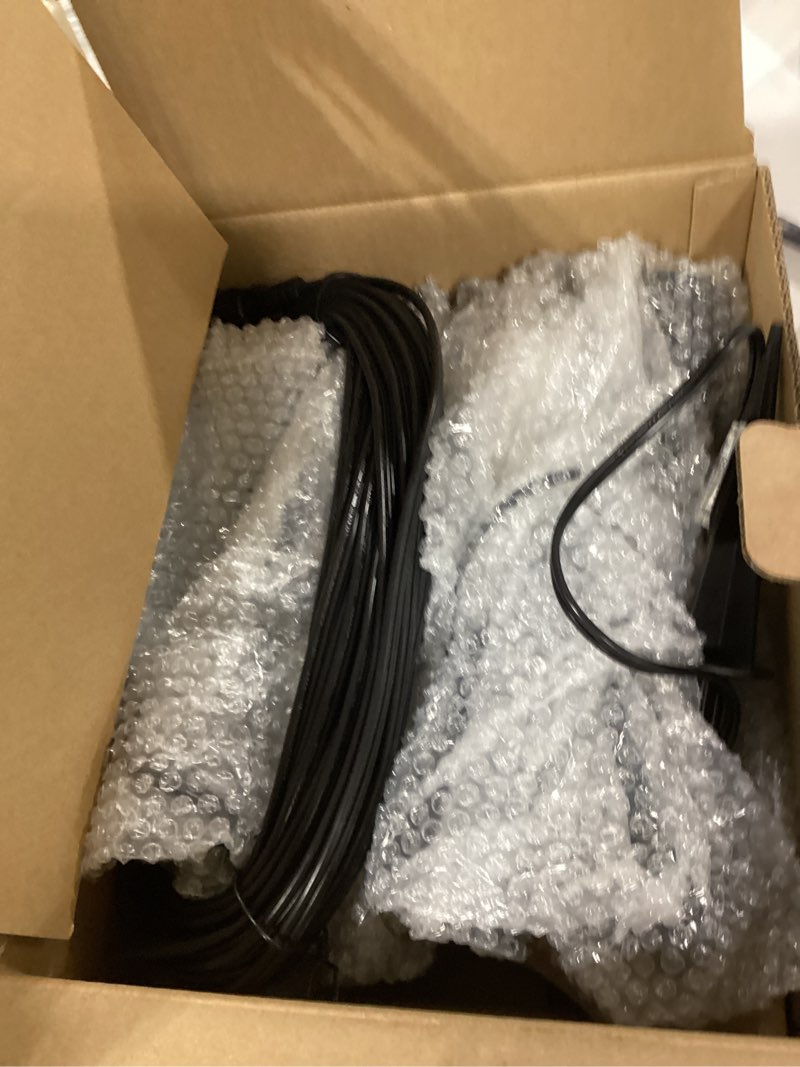 Condition photo showing Good Condition for harbor breeze spot light 150 -lumens 1.8 -watt black low voltage warm white hardwired led flood light