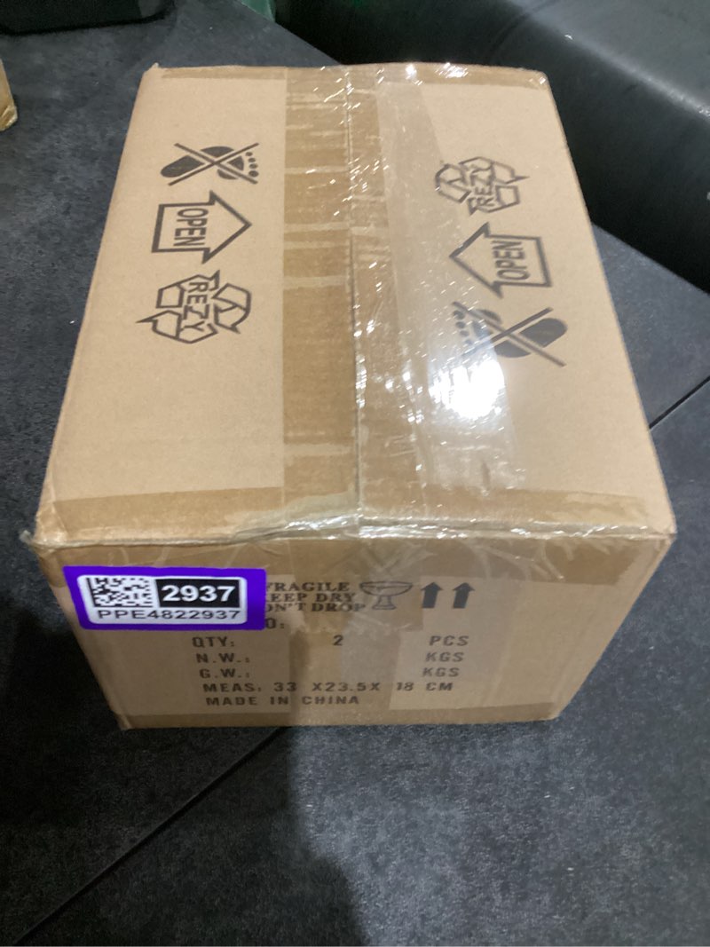 Condition photo showing New/Like New for Vintage battery operated wall sconce Set of Two,Wireless wall sconces with Remote,Rechargeable Wall lamp with Green Tulip Glass Shade,15 Colours Dimmable Wall light for Bedroom Bathroom Hallway Green-S