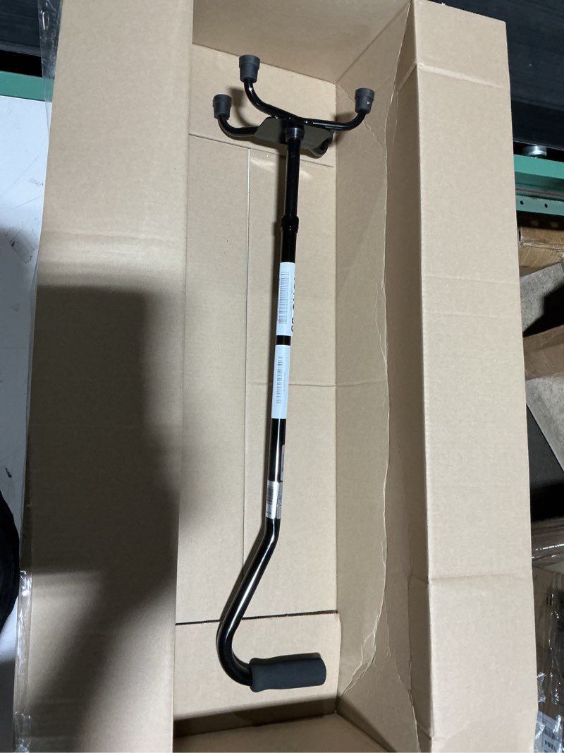 Condition photo showing Good Condition for medline aluminum quad cane with small base for balance, knee injuries, leg surgery recovery & mobility, portable, lightweight walking aid for seniors & adults