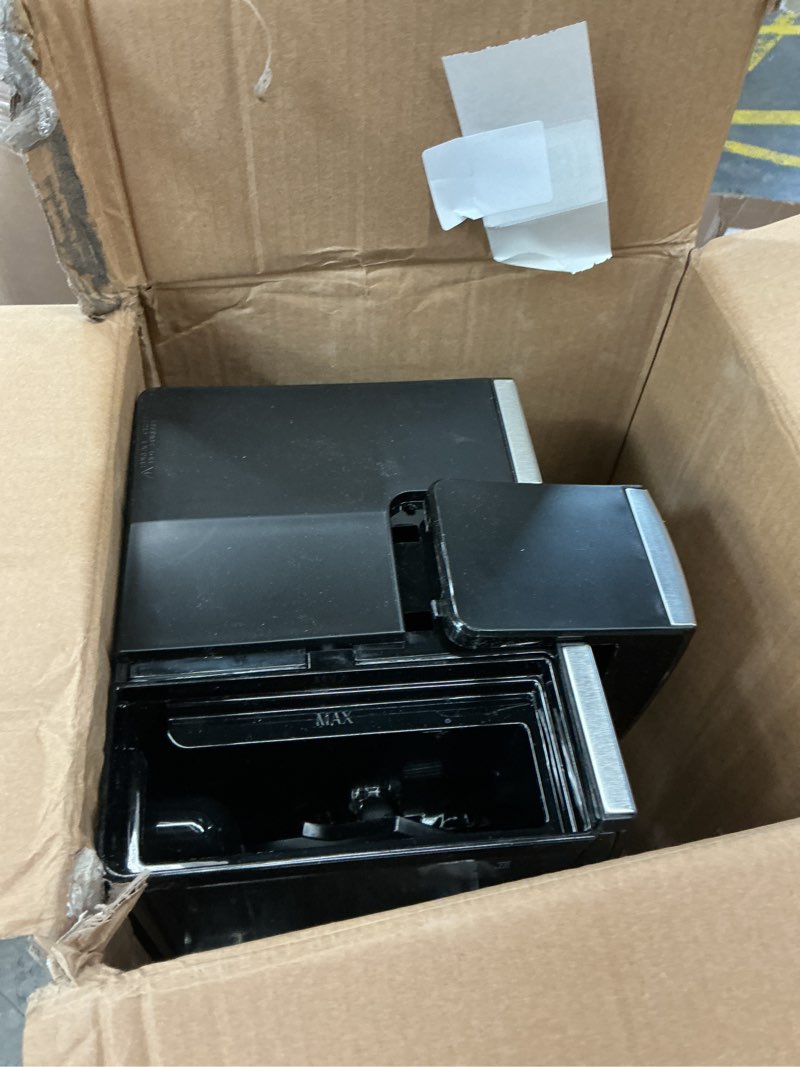 Condition photo showing As Is for Mr. Coffee 10-Cup Programmable Coffee Maker, Insulated Thermal Carafe, Brew Strength Selection, Brew Now or Later, Stainless Steel Stainless Steel 10 Cup Thermal Carafe + Strong Brew