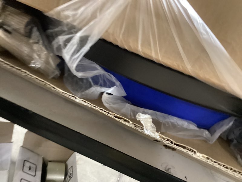 Condition photo showing Good Condition for ZELUS 25in. Balance Ball | 660lb Inflatable Half Exercise Ball Wobble Board Balance Trainer w Nonslip Base | Half Yoga Ball Strength Training Equipment w 2 Bands, Pump, Extra Ball Included Blue