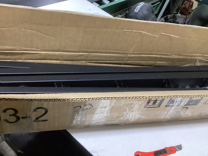 Condition photo showing As Is for box springs full size 2 inch low profile bunkie board bed slat replacement, box spring full size bed, noise-free, easy assembly 2 inch height full
